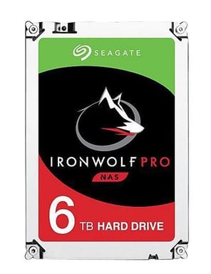 Seagate IronWolf Pro ST6000NE000 disque dur 6 To 7200 tr/min 256 Mo 3.5'' Série ATA III