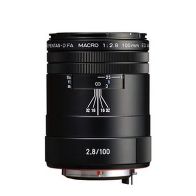 Pentax 100MM F/2.8 HD DFA ED AW NEGRO