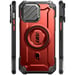 Supcase Funda MagSafe para iPhone 16e Antigolpes Cubierta Cámara Rojo