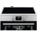 Cuisinière électrique AEG CIB6641ABM avec table induction 4 zones Four 73 L Inox