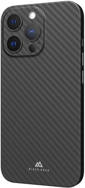 Coque de protection Ultra Thin Iced pour Apple iPhone 13 Pro, noire/carbone