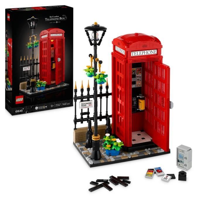 LEGO Ideas Cabine Téléphonique Londonienne 21347 - vue 2
