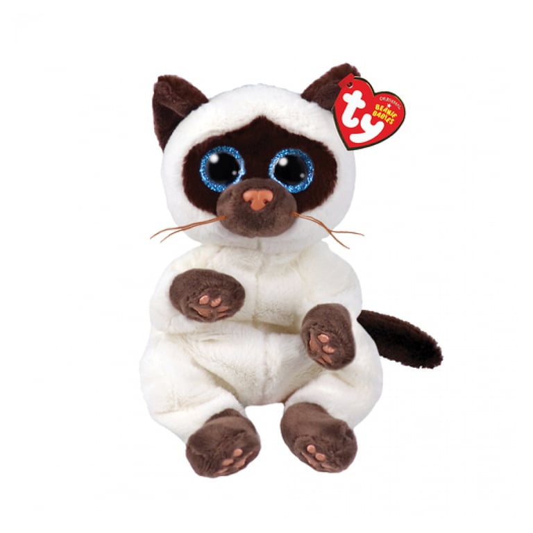 Miso le siamois Peluche Beanie Babies de 15 cm Neuf