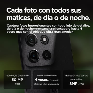 Moto G15 (4G) 128 Go, Gris