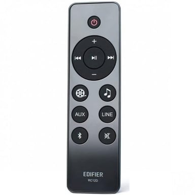 Edifier D12 Diffusore nero, legno cablato e wireless 70 W