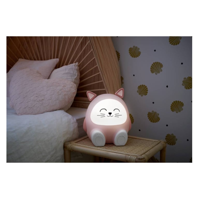 Enceinte Bluetooth® Veilleuse Chat Bigben Audio - vue 2