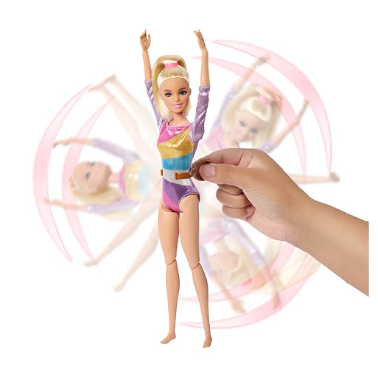 Poupée Barbie Gymnaste HRG52 – Coffret avec Plus de 10 Accessoires - vue 2