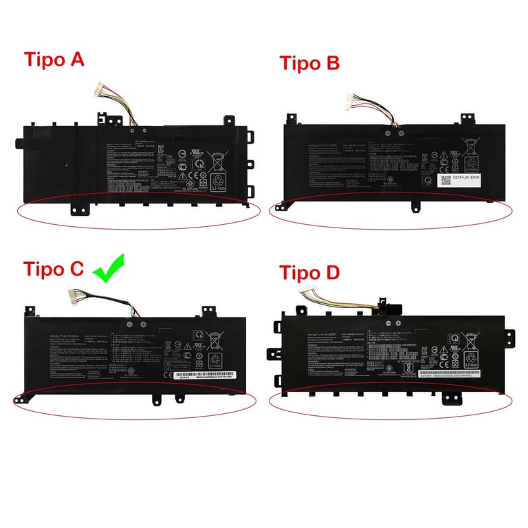 Batterie pour ordinateur portable Asus Vivobook X409 X409Ja F409Ja B21N1818-2 7.6V