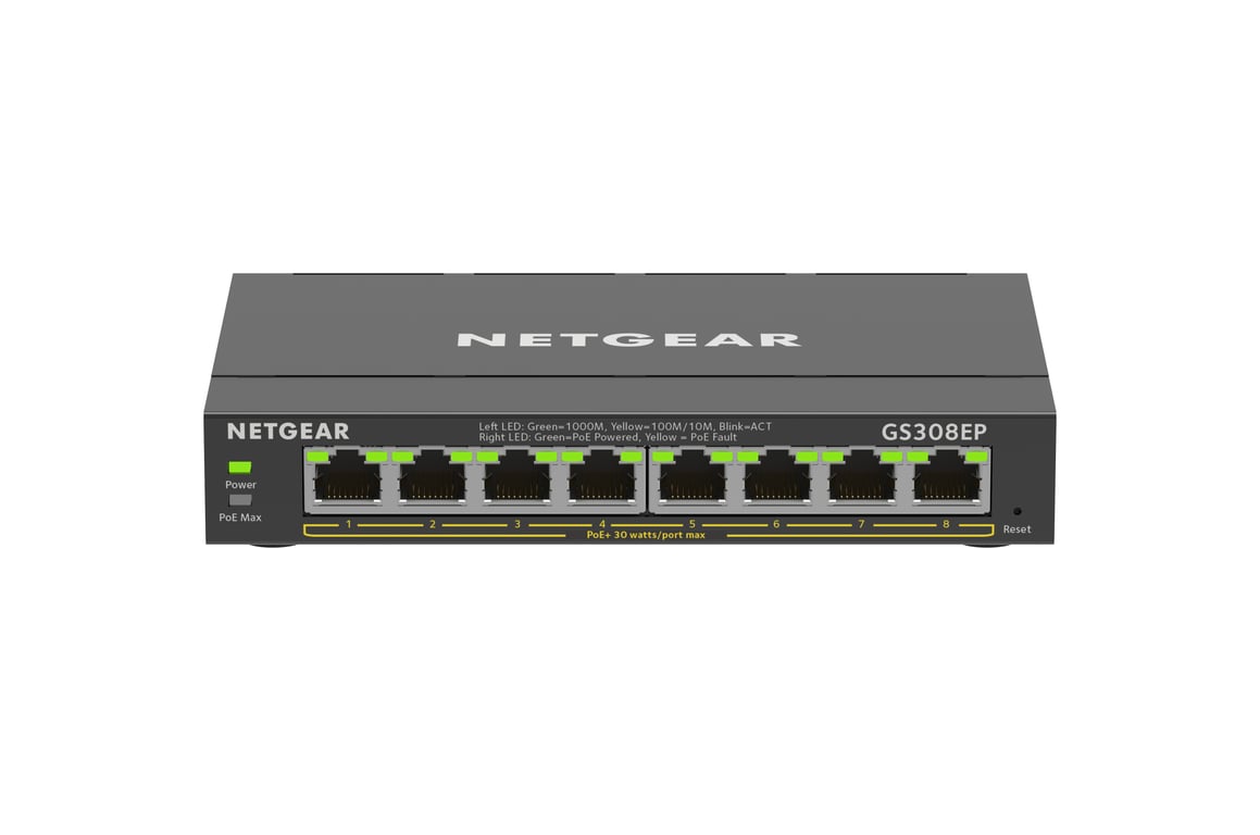Netgear GS308EP - vue 4