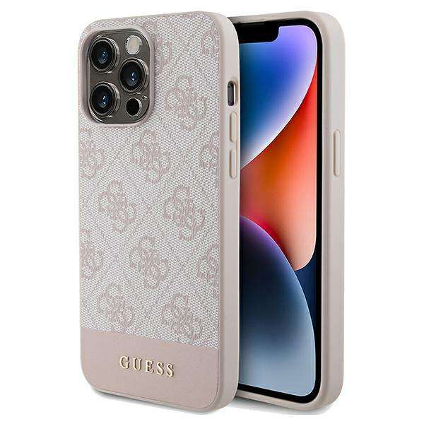 Étui Guess pour iPhone 14 Pro Max 6 7 étui rigide 4G Stripe Collection Neuf