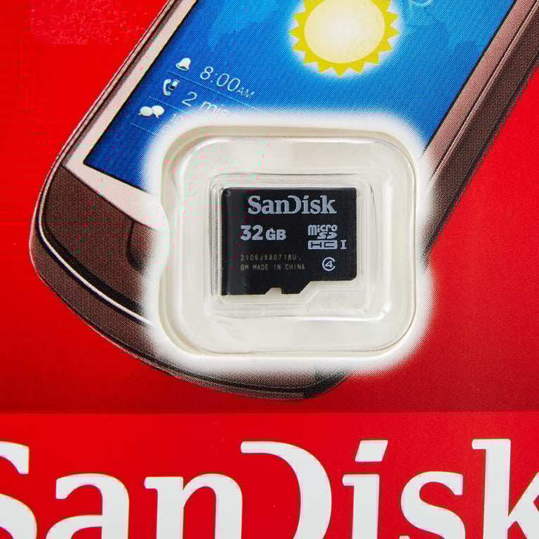 SanDisk Carte mémoire microSDHC - vue 6