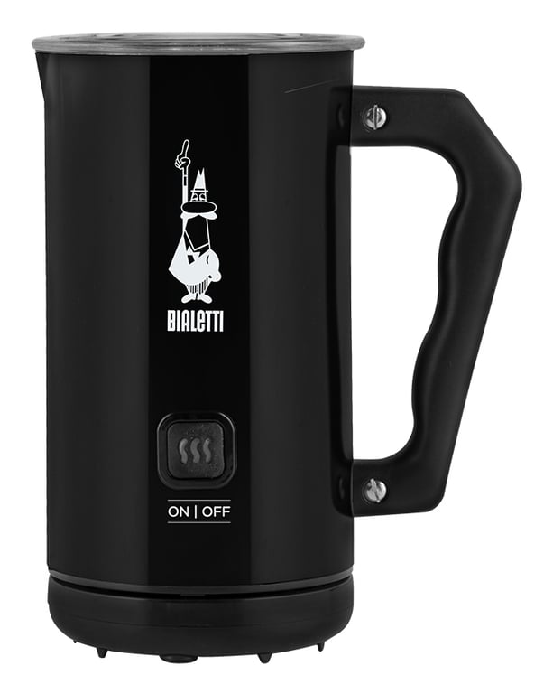 Bialetti MKF02 Mousseur/Chauffe-lait automatique Noir - Neuf