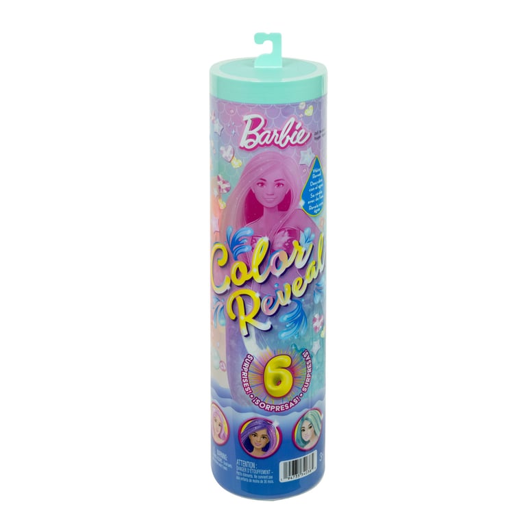 Poupée Barbie Color Reveal JMW61 – 6 Surprises et Changement de Couleur - vue 4