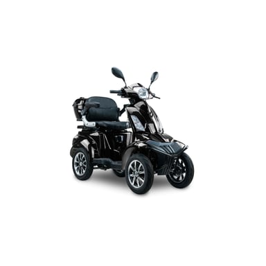 Scooter movilidad reducida Assistant II 1000W – Autonomía 50 km – Ruedas 10'' – Negro