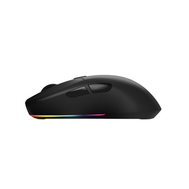 Savio RIFT BLACK gaming mouse RGB Dual Mode ratón Juego Ambidextro Bluetooth + USB Type-A Óptico 300 DPI
