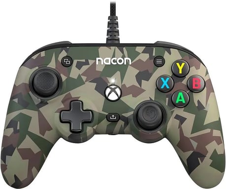 NACON NA010350 mando y volante Camuflaje Bluetooth Gamepad Analógico/Digital Xbox