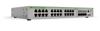 Allied Telesis GS970M Gestionado L3 Gigabit Ethernet (10/100/1000) Energía sobre Ethernet (PoE) 1U Gris