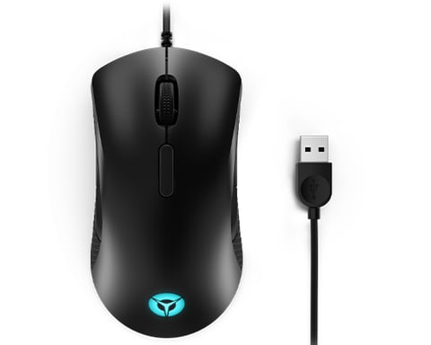 Lenovo Legion M300 RGB USB Ratón con cable Pixart 3325 8000 PPP 8 botones Ambidiestro Mango texturizado GY50X79384