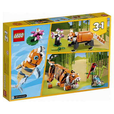 Costruite la vostra maestosa tigre con il set LEGO® Creator 31129