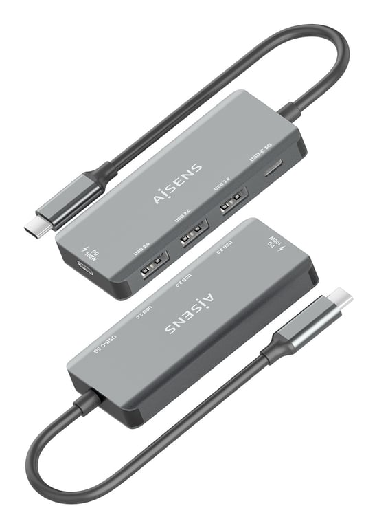 AISENS A109 0945 station d'accueil Avec fil USB 3.2 Gen 1 3.1 Gen 1 Type C Neuf - vue 2