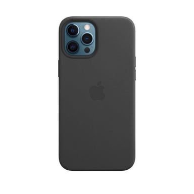 APPLE iPhone 12 Pro Max Coque en cuir avec MagSafe - Noir