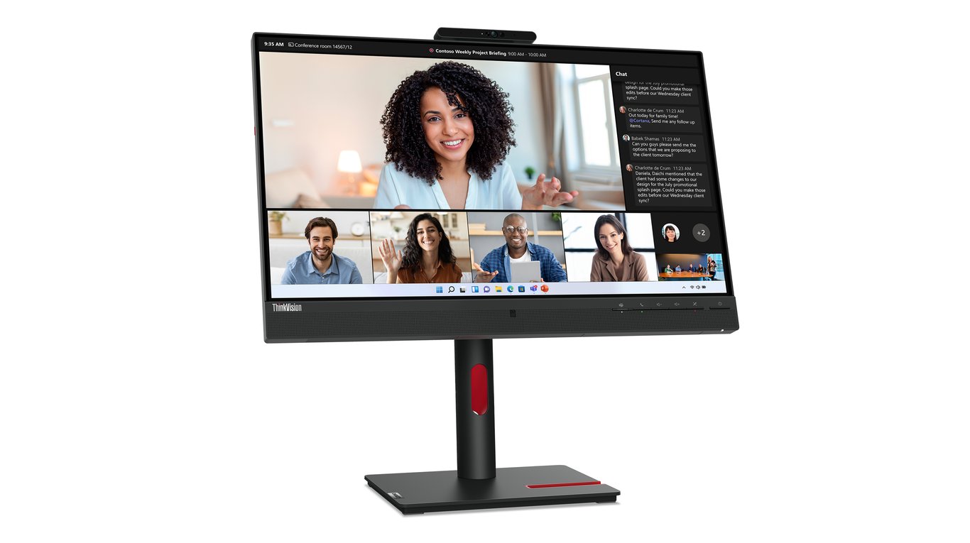 Lenovo T24MV 30 23.8IN 4MS 1920X1080 - vue 3