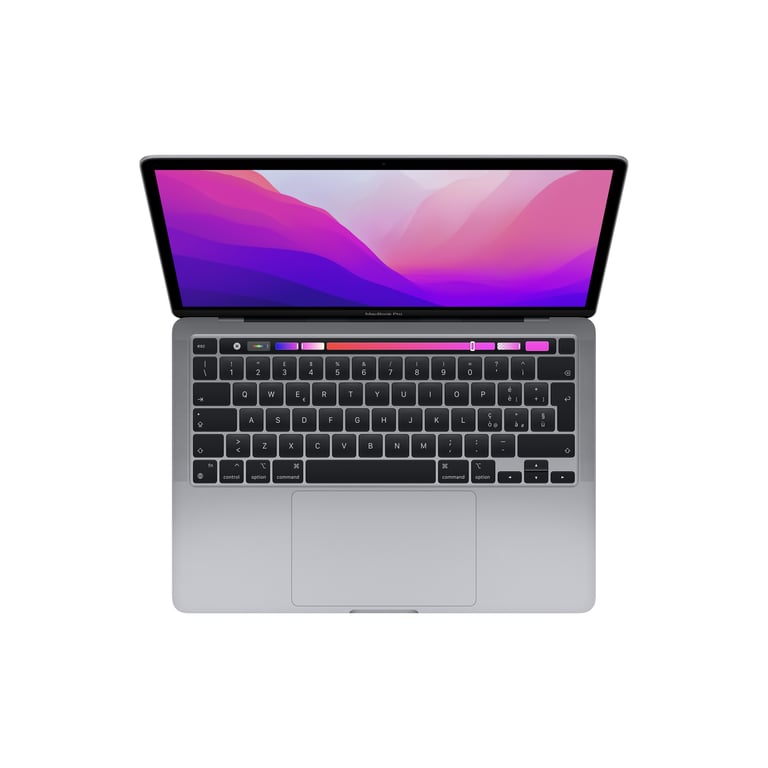 MacBook Pro M2 (2022) 13.3', 3.5 GHz 256 Gb 8 Gb  Apple GPU 10, Gris espacial - QWERTY Italien