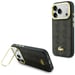 Étui Lacoste PVC Blend Stand pour iPhone 17 Pro, marron