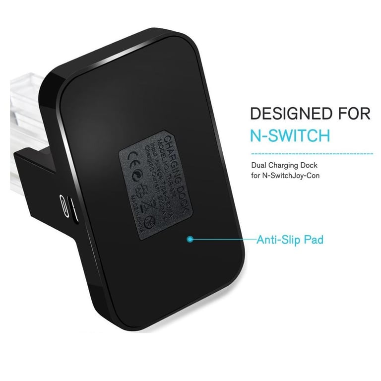 Station de charge Nintendo Switch Joy Con pour 4 commandes de jeu Sans fil - vue 3
