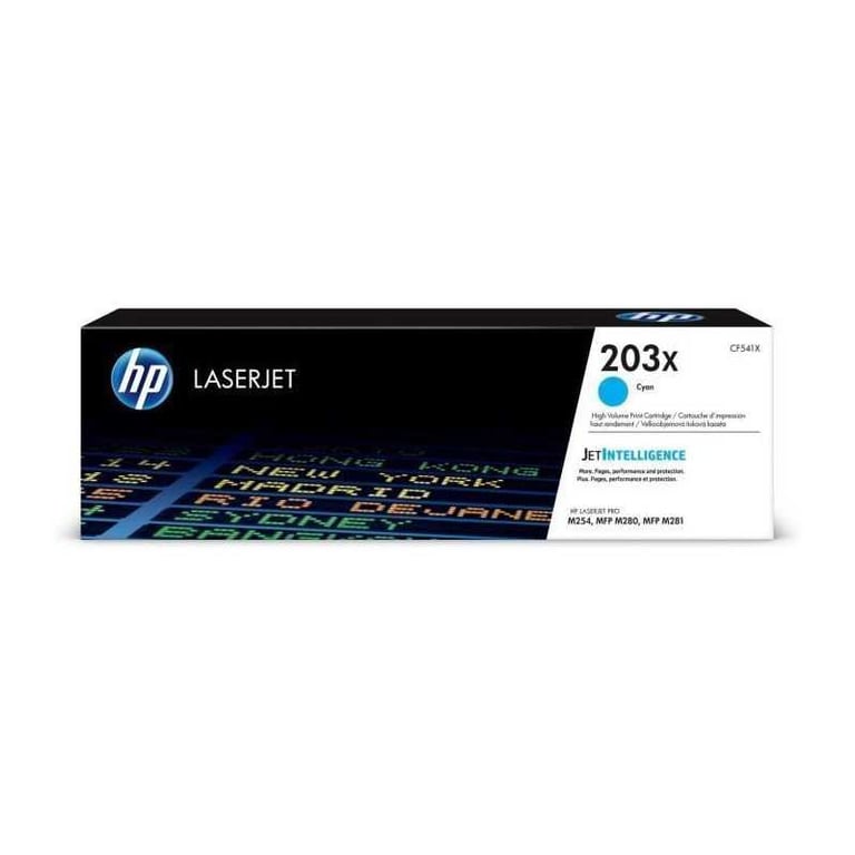 HP Tóner Original LaserJet Cian - vue 3