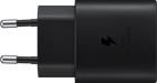 Caricabatterie domestico Samsung Power Delivery 25W + cavo USB C/USB C nero