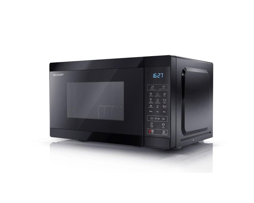 Micro-Ondes Avec Grill Sharp YC-MG02EB – 800 W, 20 L, 11 Niveaux - vue 4