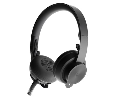 Logitech Zone Plus Casque Sans fil Arceau Bureau/Centre d'appels Graphite - vue 2