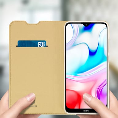 Funda Redmi 8 y 8A Cartera cierre magnético Soporte, Dux Ducis