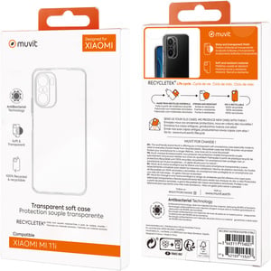 Muvit For Change Coque Souple Clear Designed For Xiaomi Mi 11I