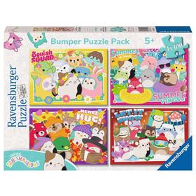 Squishmallows Puzzle 4x100 Bumper Pack Neuf