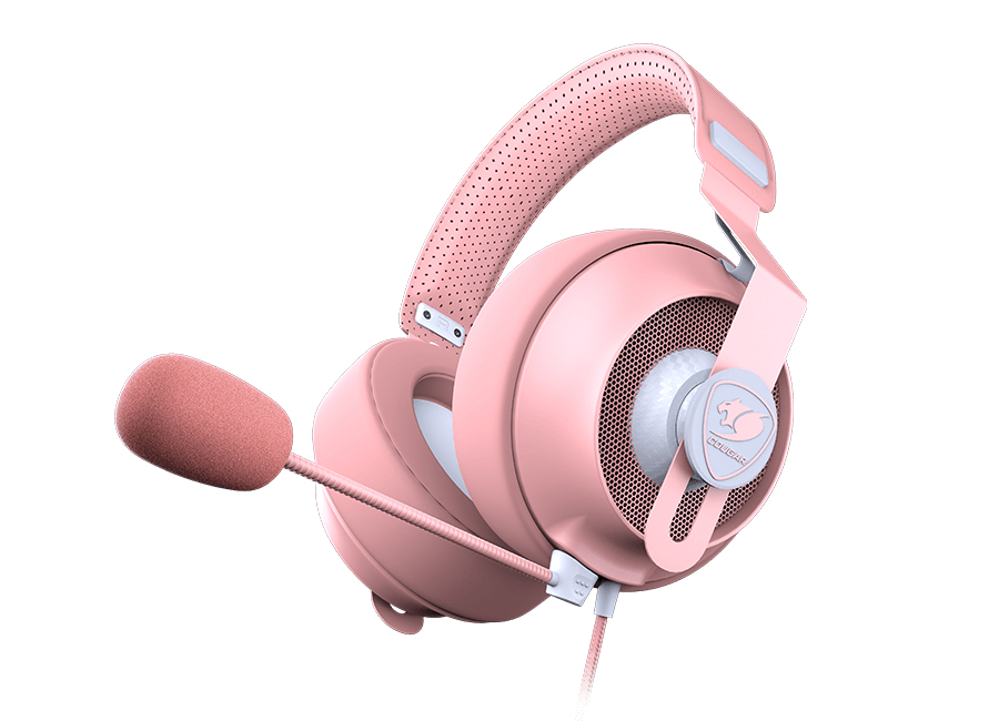 COUGAR Gaming Phontum S Pink Casque Avec fil Arceau Jouer Rose - Neuf