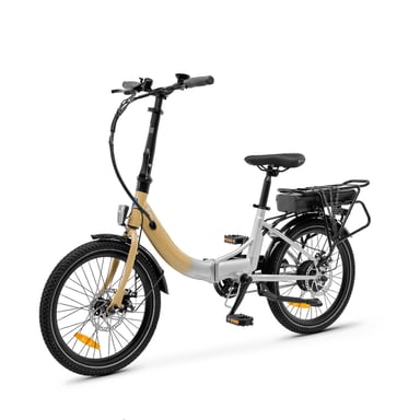 Bicicleta eléctrica Lancia BRIO Motor Bafang 36V/250W/45Nm , Batería 36V 7.8Ah, Cambio SIMPLE. 25Km/h Neumático 20 23kg''.