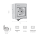 Konyks PLUVIOSE Easy Smart presa 3520 W Casa, Ufficio Bianco
