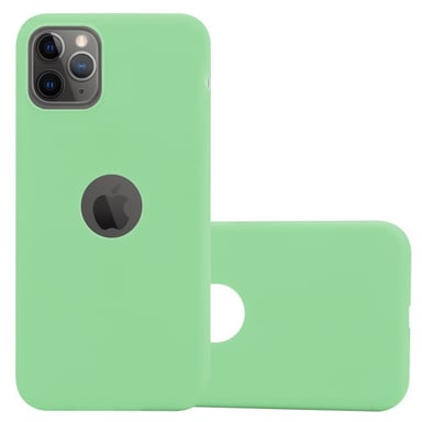 Coque pour Apple iPhone 11 PRO MAX en CANDY VERT PASTEL Housse de protection Étui en silicone TPU flexible