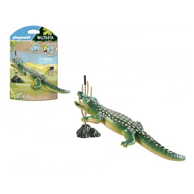 Colecciona animales de Wiltopia: caimán y decoración única