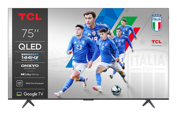 TCL P8K 75P8K TV 190,5 cm (75'') 4K Ultra HD Smart TV Wifi Metallico 350 cd/m²