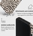 Burga Funda para iPhone 16 Plus MagSafe Tough A prueba de golpes Modelo Almond Latte Beige