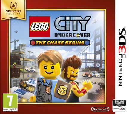 Nintendo Lego City Undercover - Selects Sélectionne Allemand, Anglais, Espagnol, Français, Italien, Néerlandais, Portugais, Russe Nintendo 3DS - Neuf