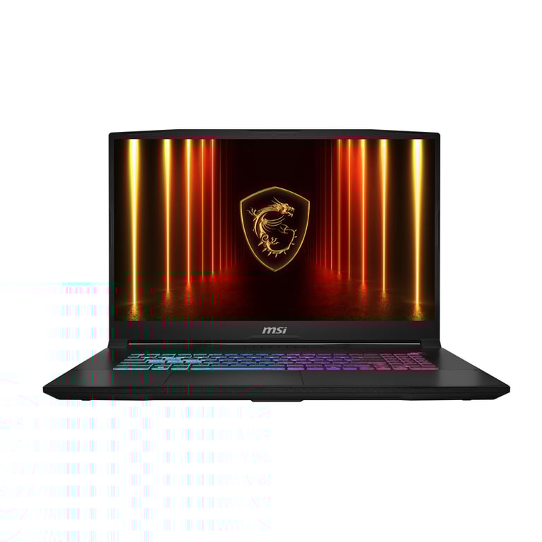 MSI Katana 17 HX B14WGK 009FR Intel® Core™ i9 i9 14900HX Ordinateur portable 43 9 cm 17.3 Full HD DDR5 SDRAM SSD NVIDIA GeForce RTX 5070 Wi Fi 6E 802.11ax Windows 11 Home Neuf
