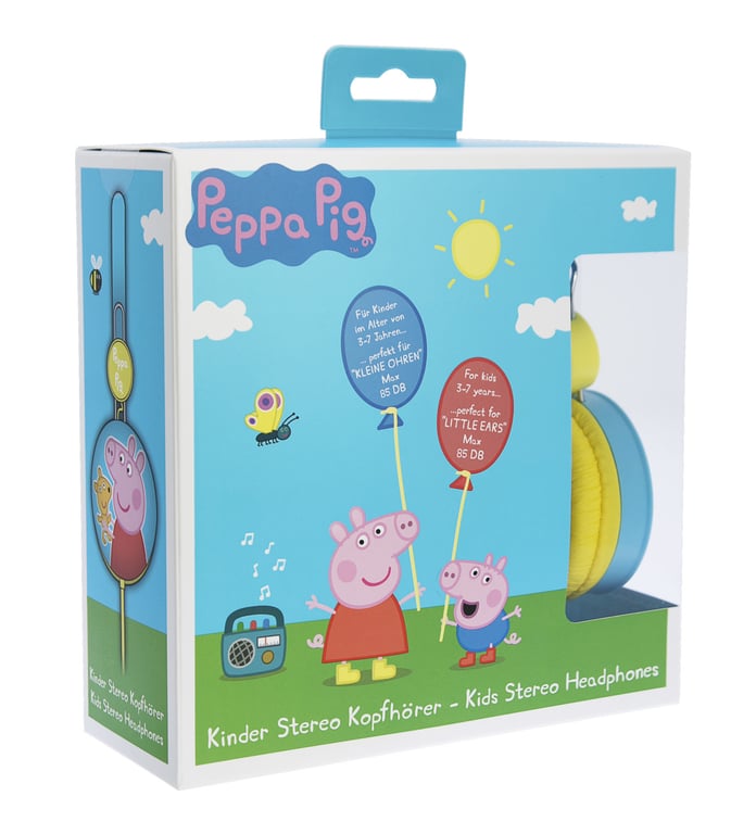 OTL Technologies Peppa Pig Écouteurs Avec fil Arceau Musique Jaune Neuf - vue 2