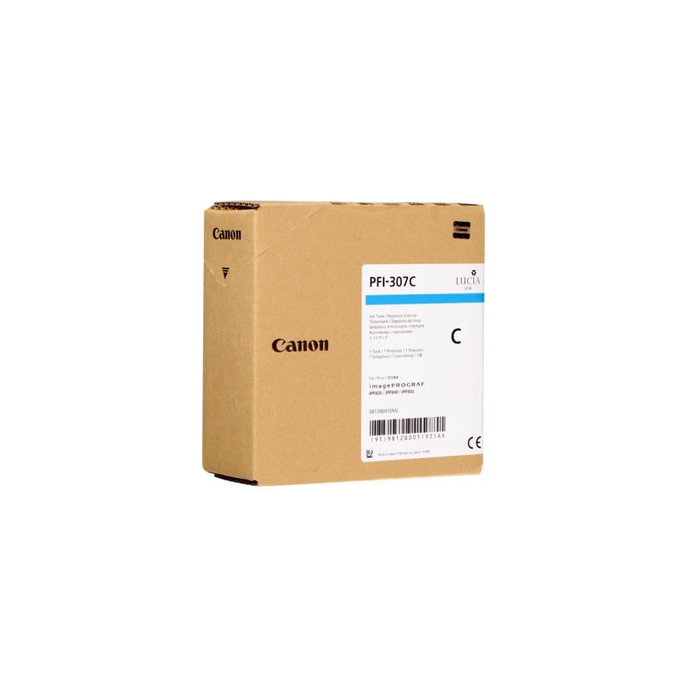 Canon PFI Cyan - vue 9