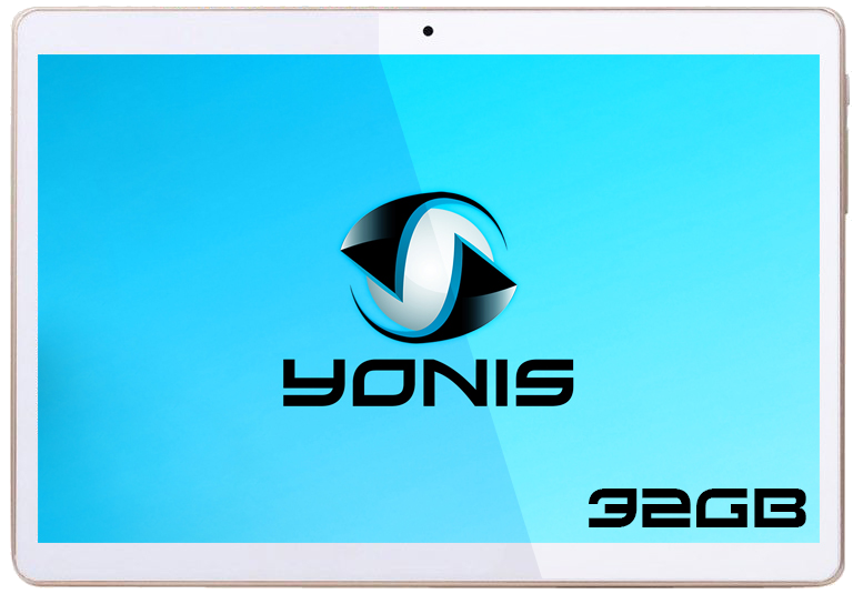 Tablette 3G 9.6 Pouces Android 5.1 GPS Octa Core Ram 2Go Bluetooth 32 Go Blanc Plastique YONIS