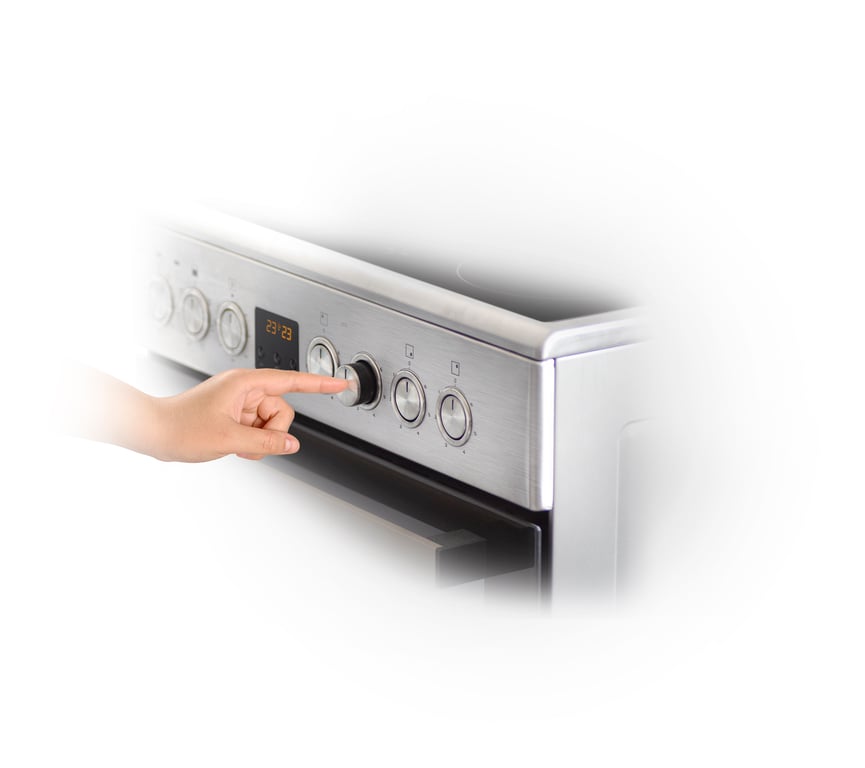Schneider SCCV64DO BM Cuisinière double four 4 feux vitrocéramique - vue 3