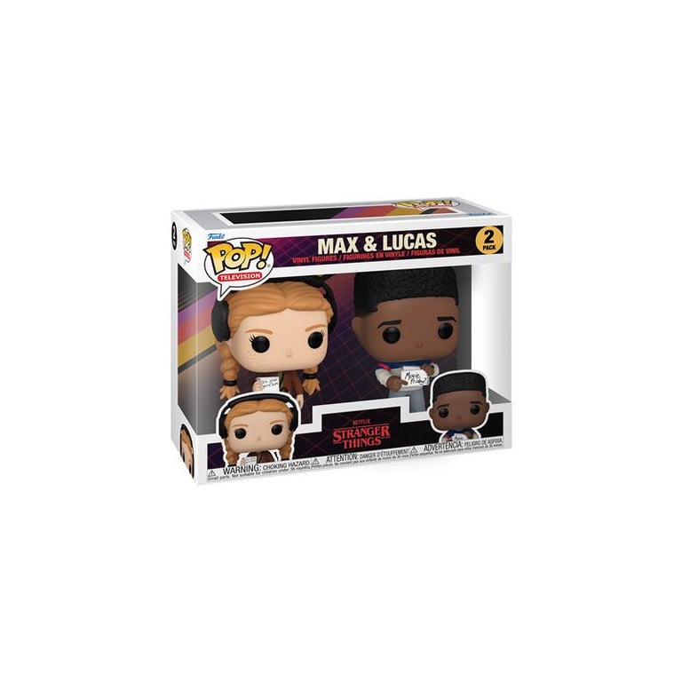 Funko Stranger Things Max & Lucas 9 cm - vue 2